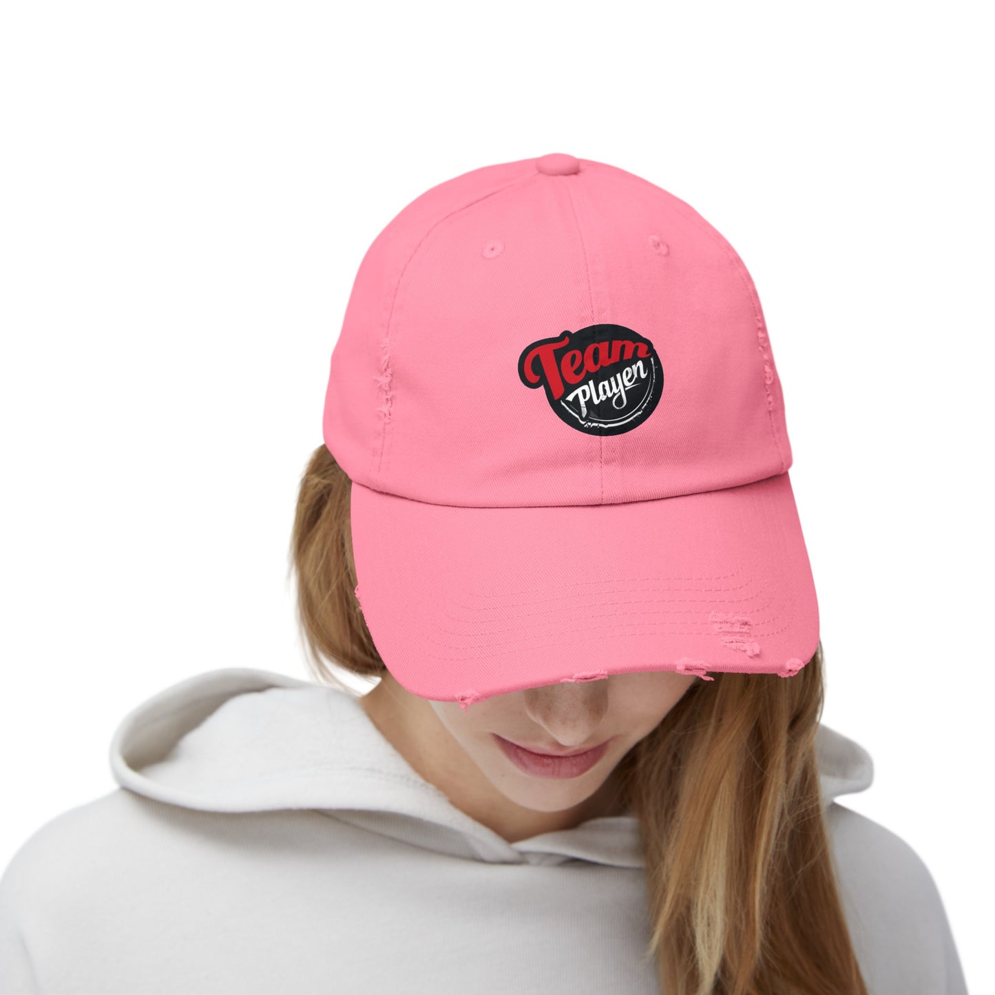 Team Player - Unisex Distressed Cap