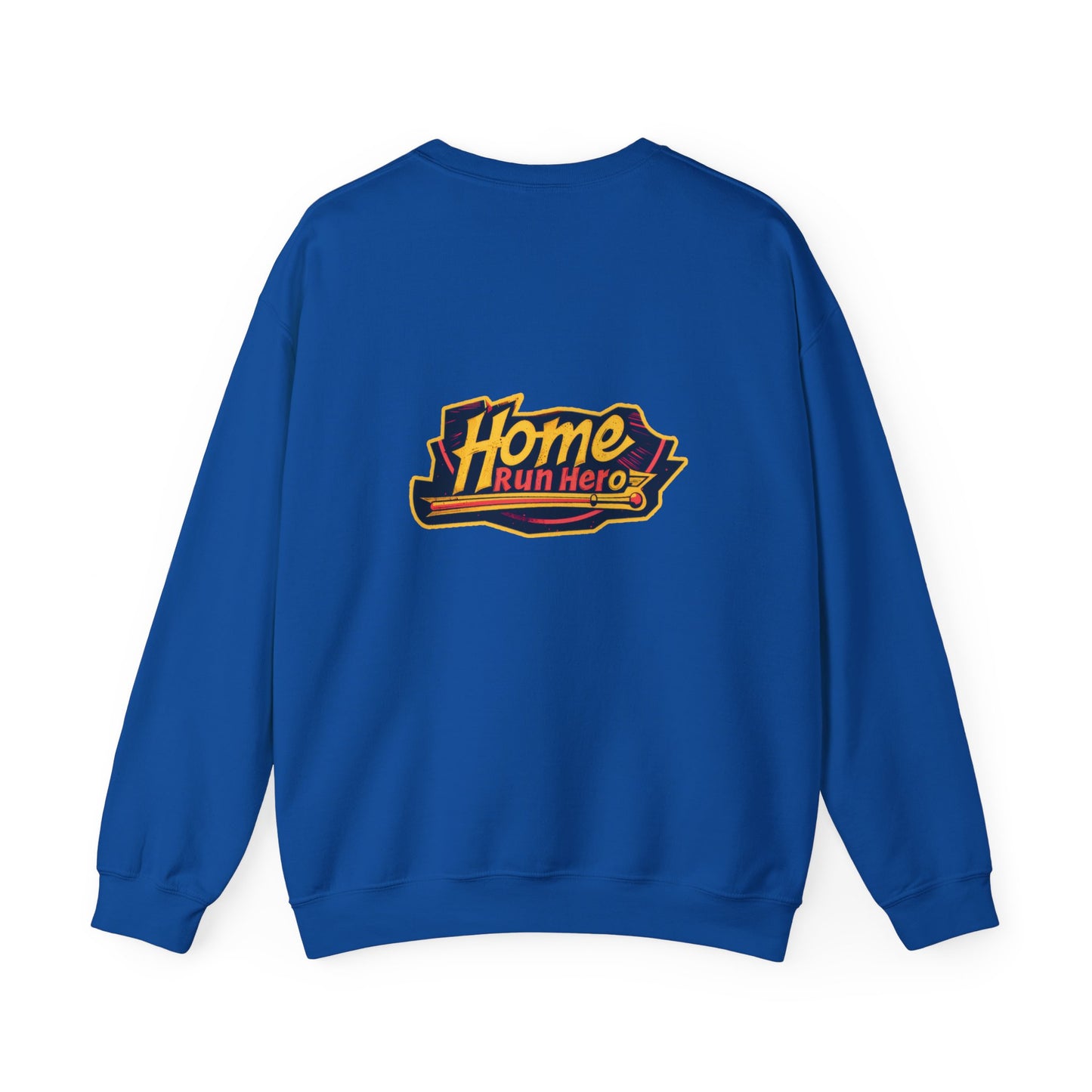 Baseball Home Run Hero - Adult Unisex Heavy Blend™ Crewneck Sweatshirt