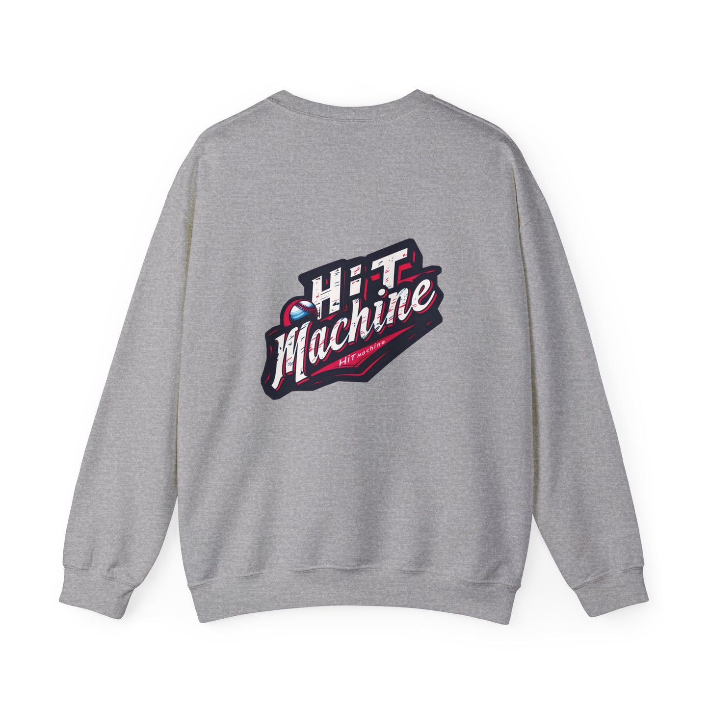 Baseball Hit Machine - Adult Unisex Heavy Blend™ Crewneck Sweatshirt