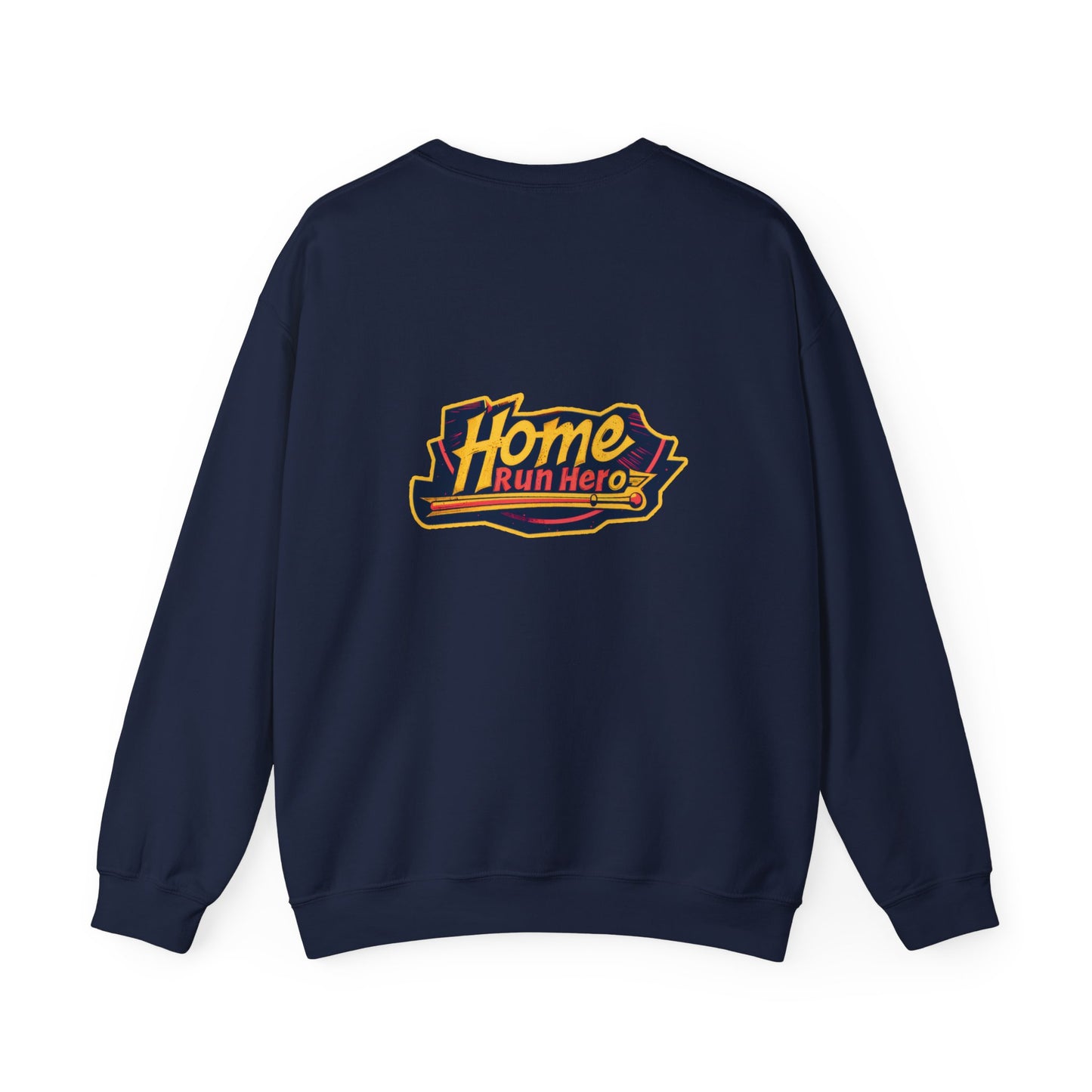 Baseball Home Run Hero - Adult Unisex Heavy Blend™ Crewneck Sweatshirt