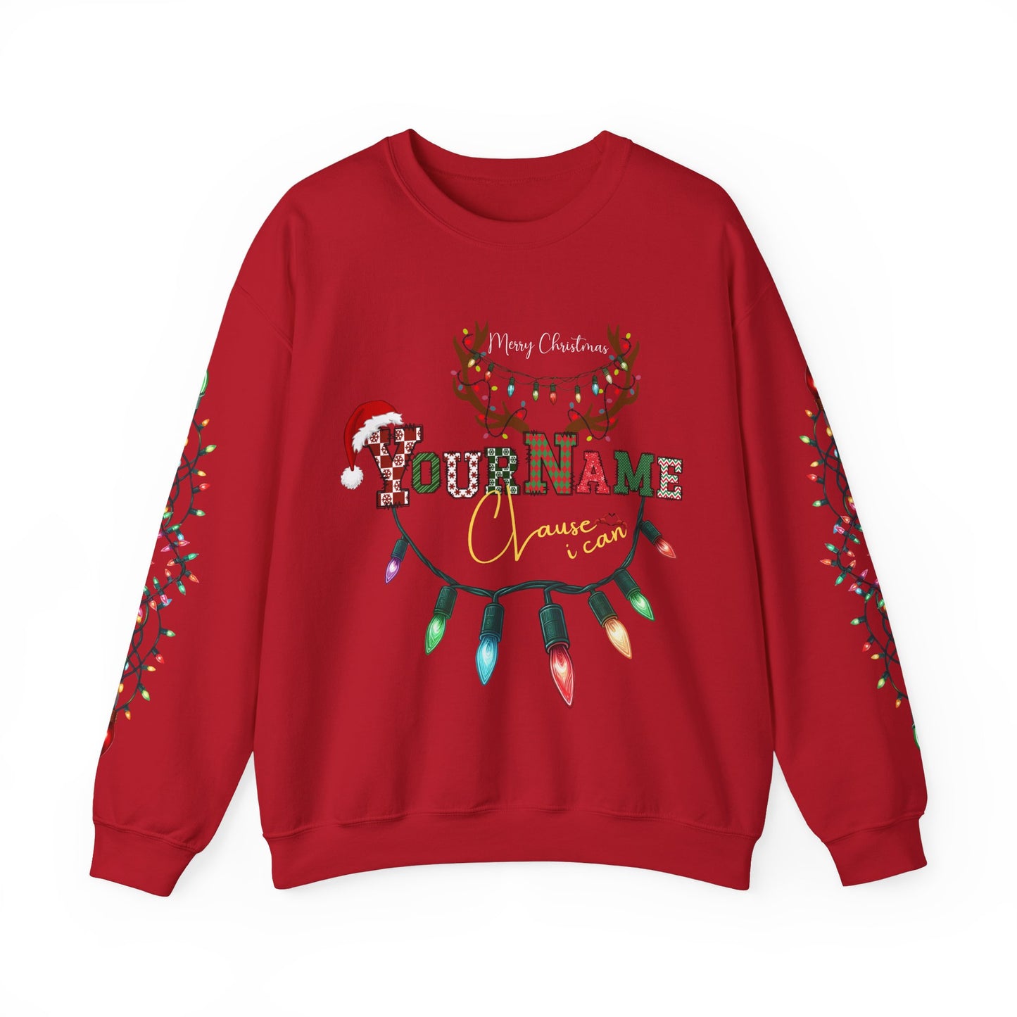 Custom Ugly Christmas Sweatshirt