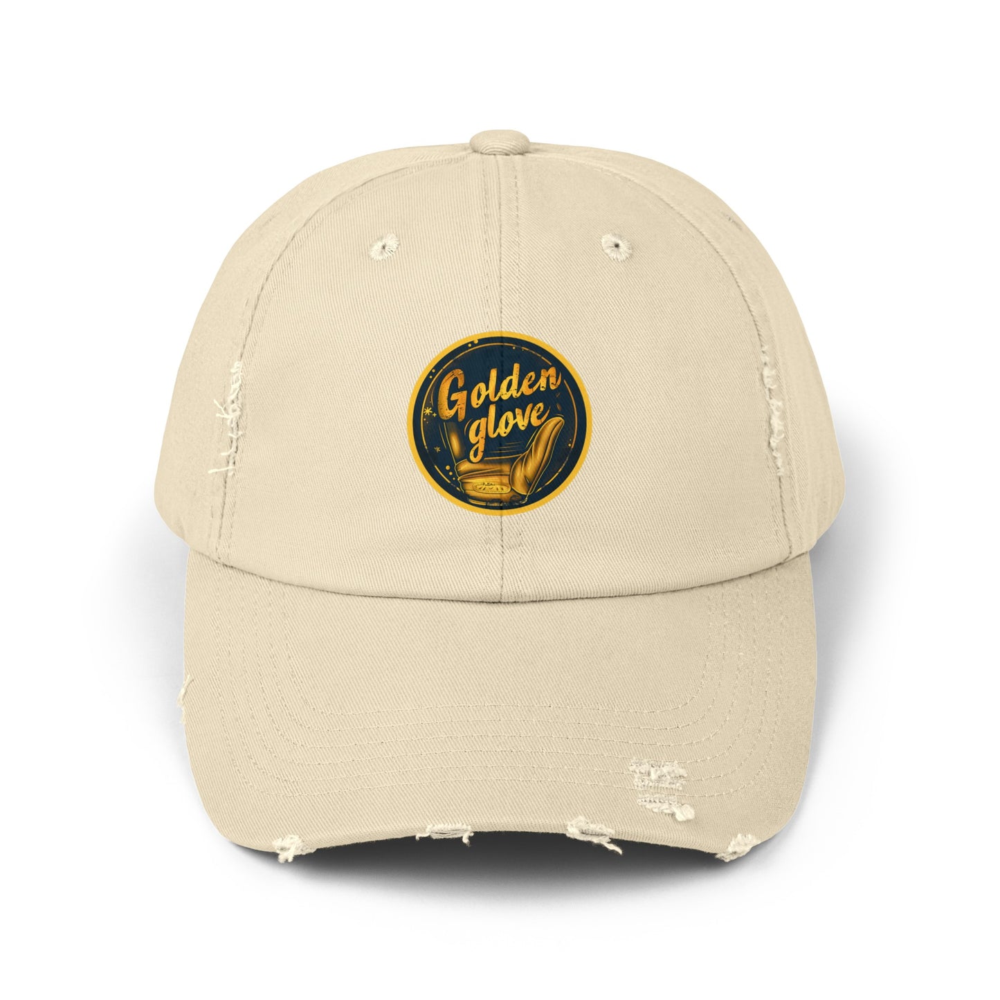 Golden Glove Unisex Distressed Cap