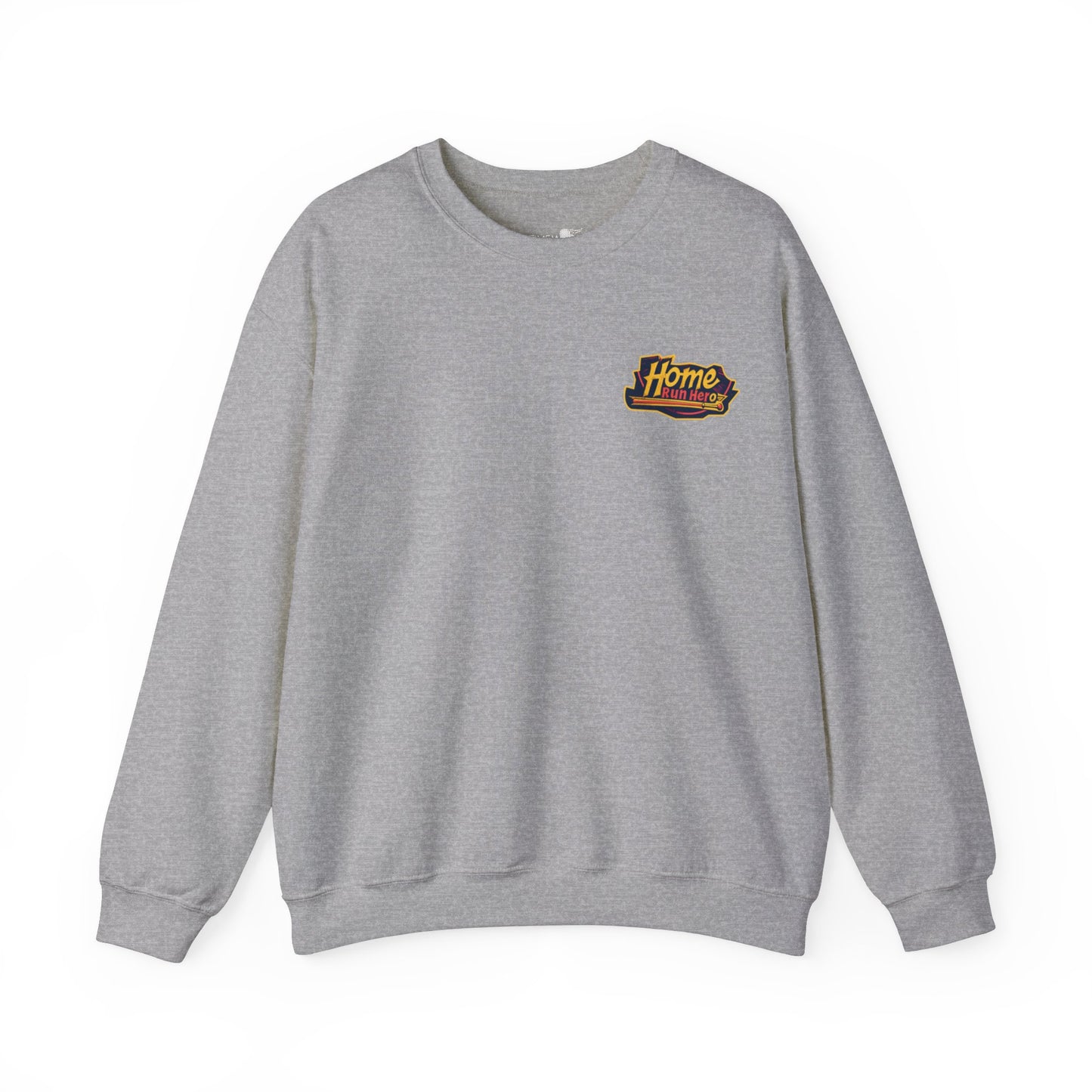 Baseball Home Run Hero - Adult Unisex Heavy Blend™ Crewneck Sweatshirt