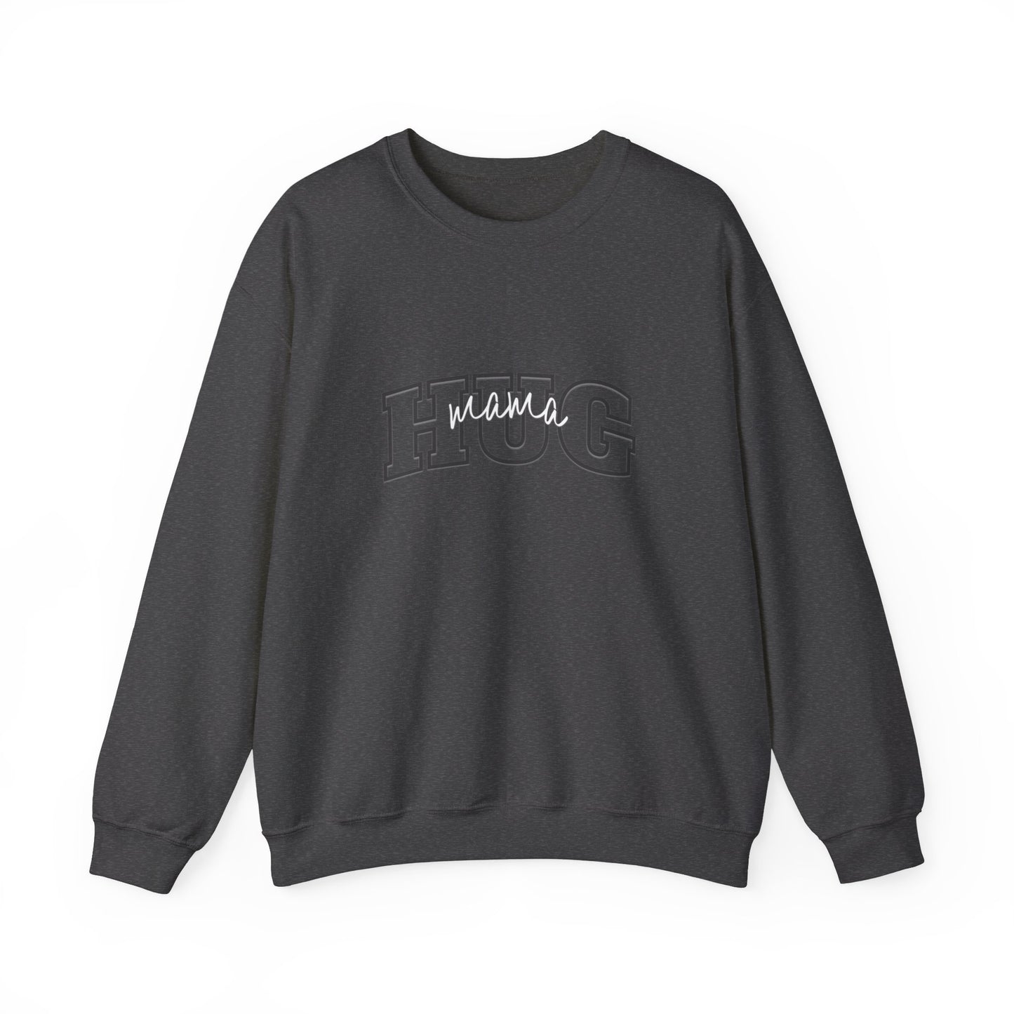 Mama Hug Sweatshirt  Unisex Heavy Blend™ Crewneck Sweatshirt,  Vintage Sweatshirt, College Sweatshirt, Retro Sweatshirt, Adult, Oversized