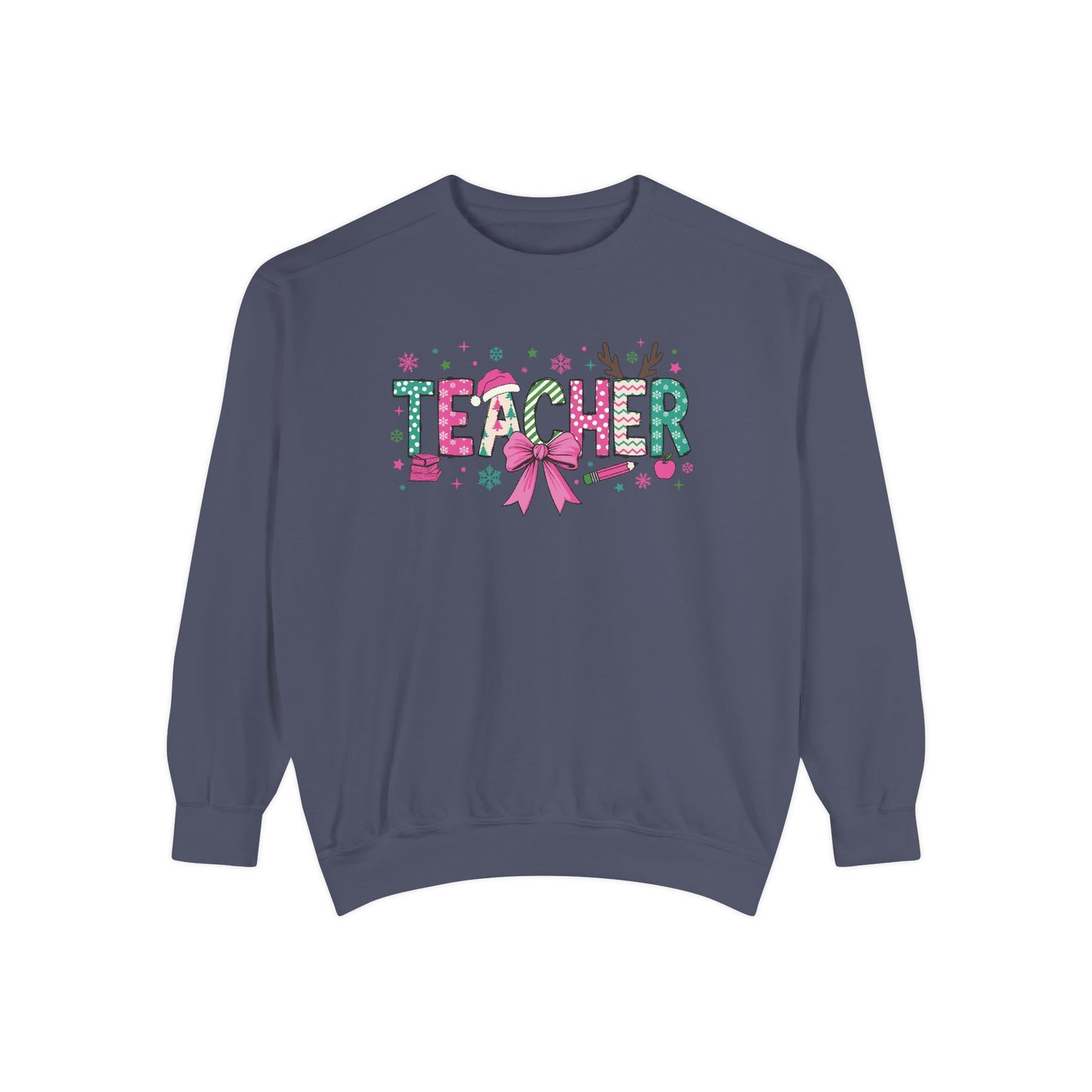 Custom Teacher Christmas Sweatshirt Gift (Add student names)