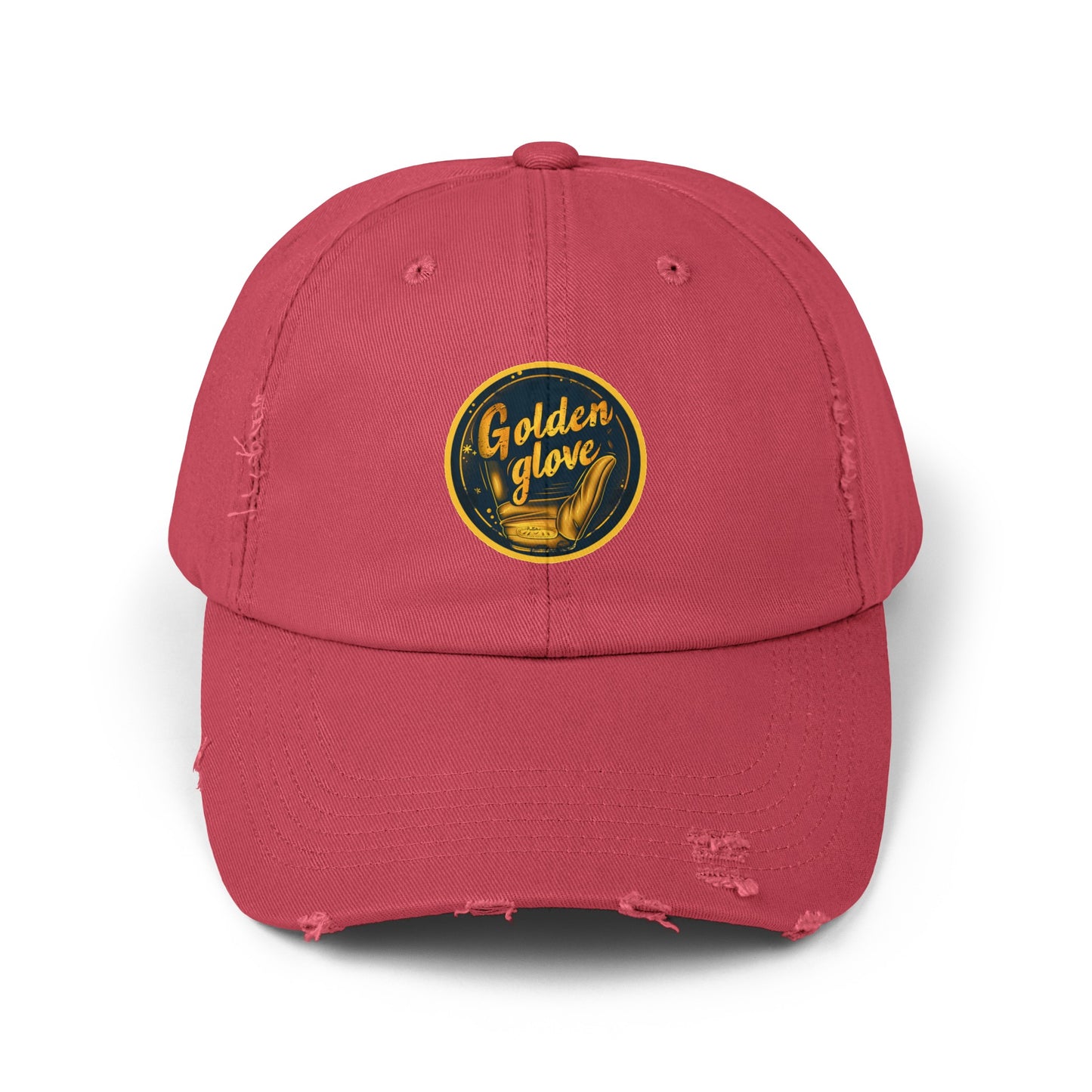 Golden Glove Unisex Distressed Cap