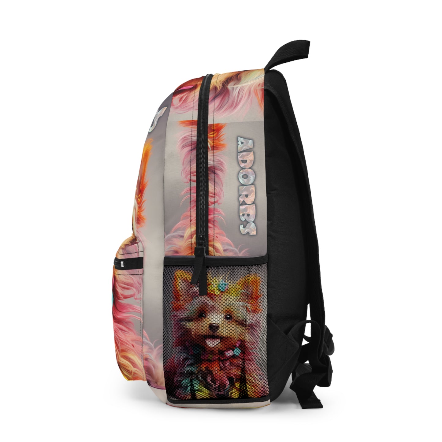 The "Adorbs" Write &amp; Wear Inspiration Puppy Backpack w/ "My Fan Club" Personalization Space, back to school, daughter gift, kids backpack