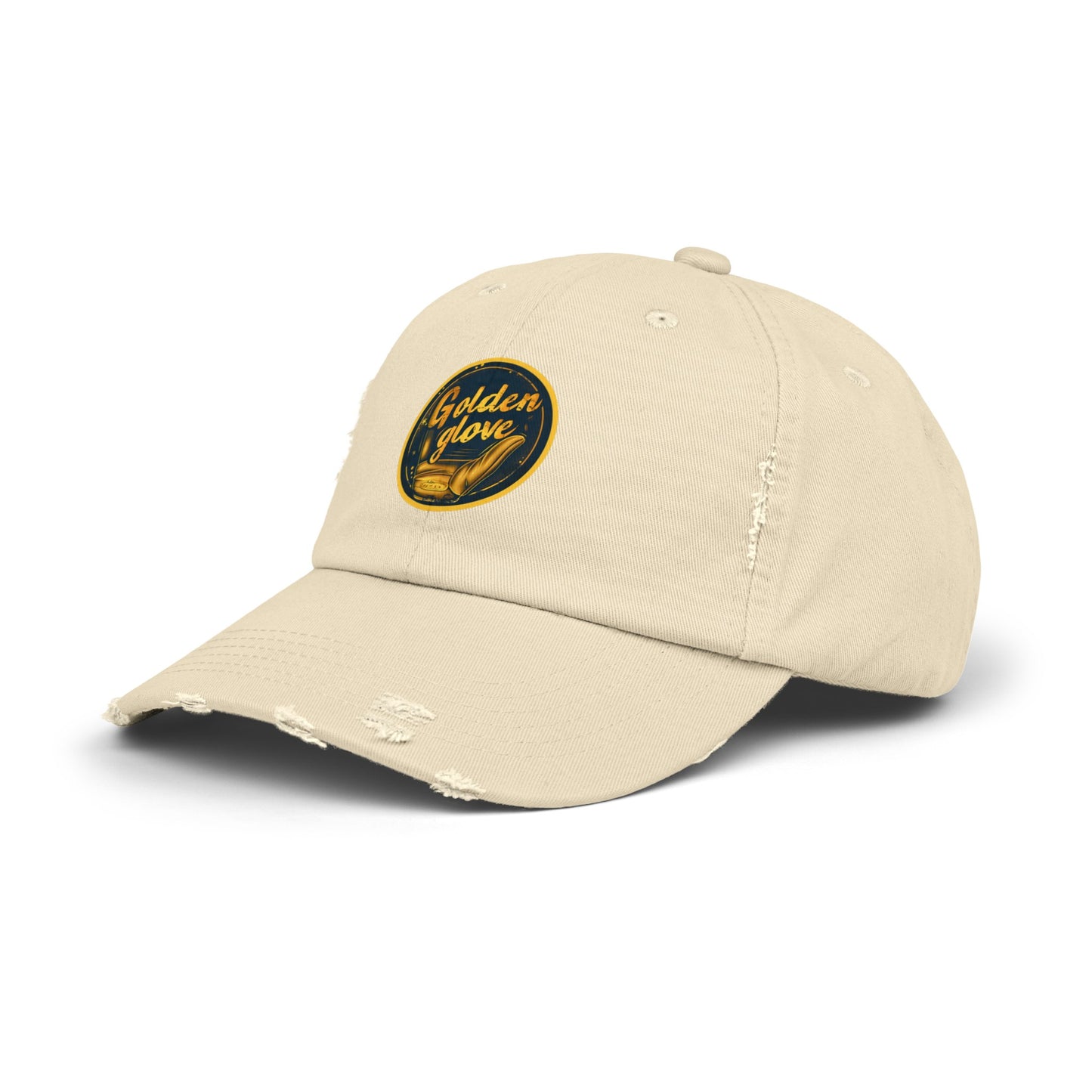 Golden Glove Unisex Distressed Cap