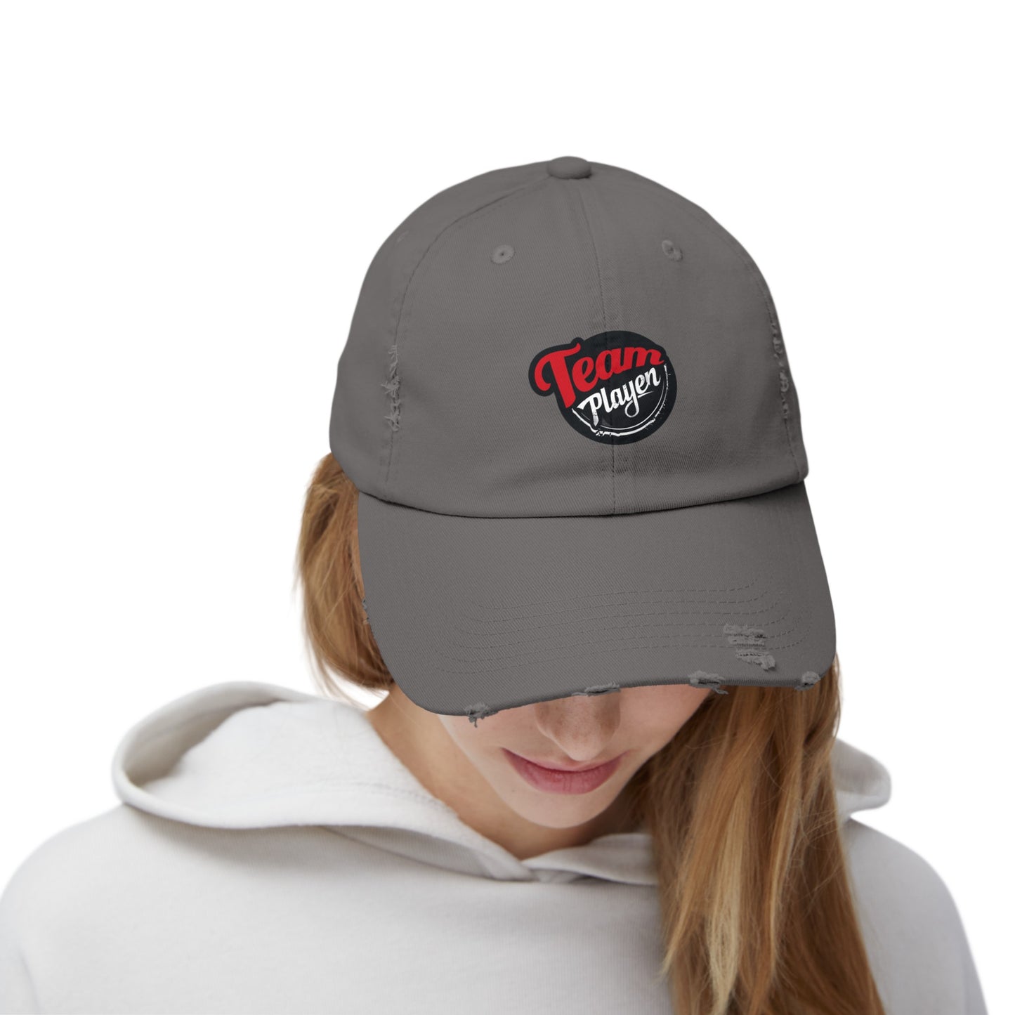 Team Player - Unisex Distressed Cap