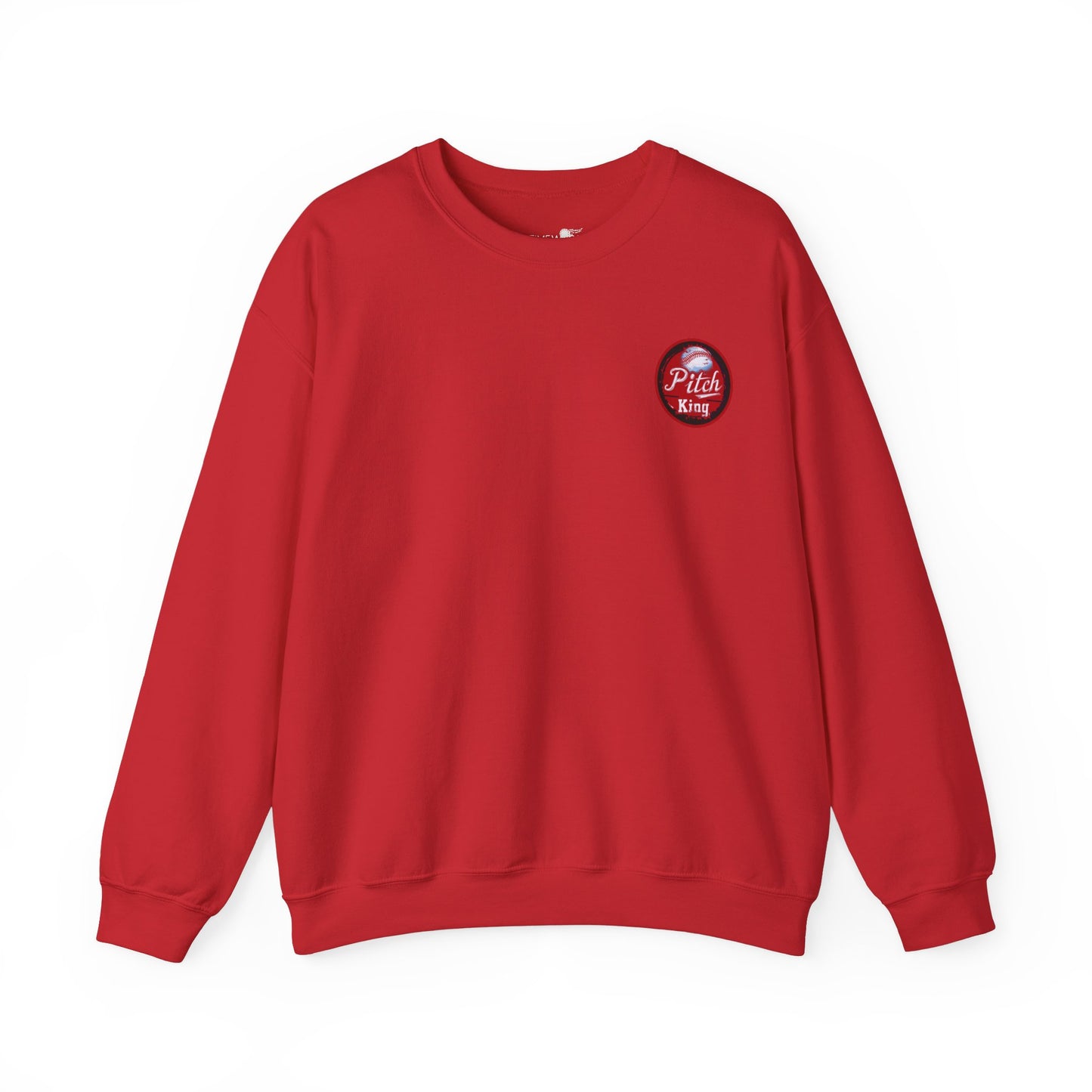 Baseball Pitch King - Adult Unisex Heavy Blend™ Crewneck Sweatshirt