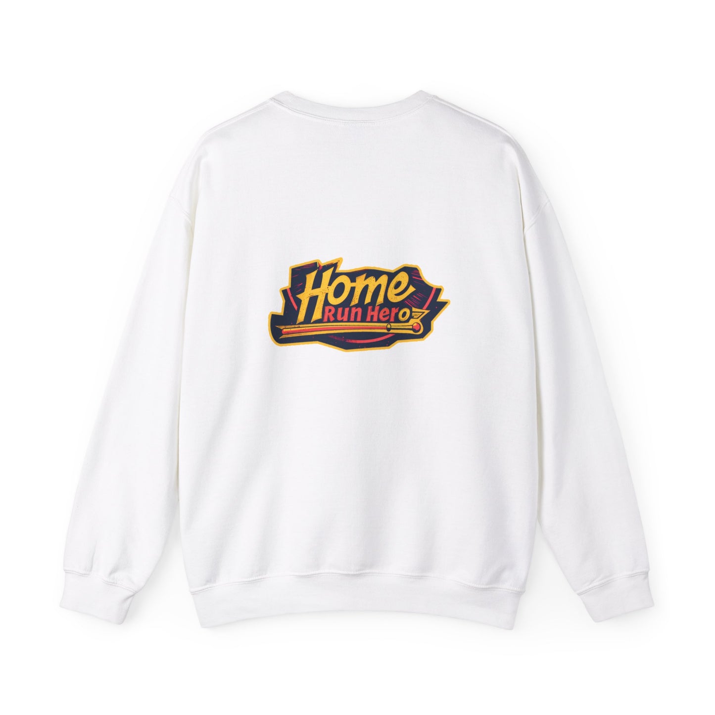 Baseball Home Run Hero - Adult Unisex Heavy Blend™ Crewneck Sweatshirt