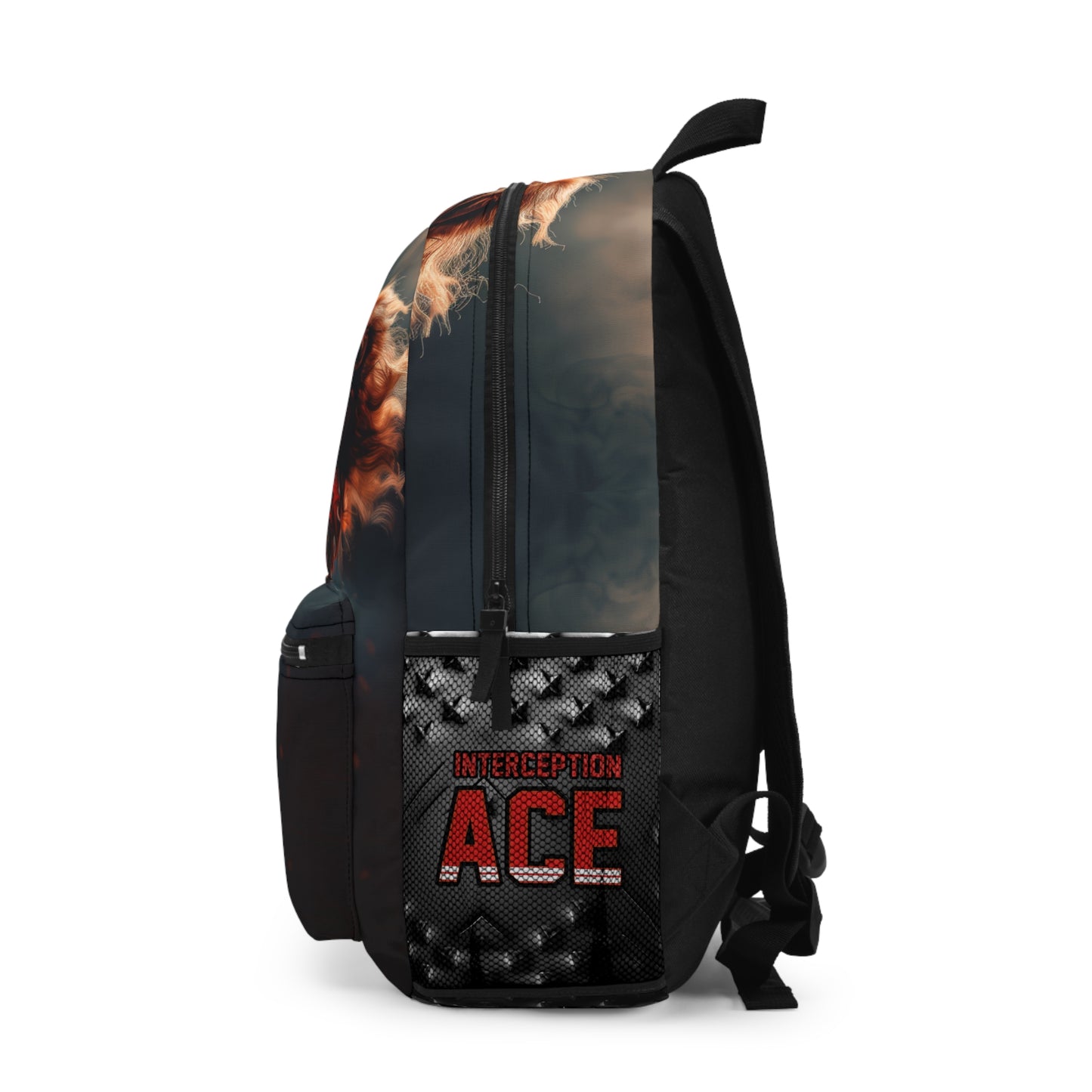 Football Write & Wear 'Interception Ace Lion' Backpack w/ Space to Personalize,  Back to School, Football Backpack, Sports Bag, Football Gift