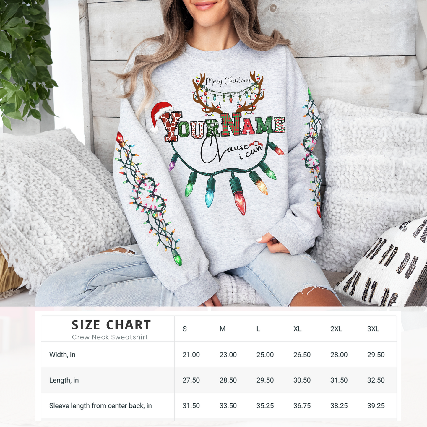 Custom Ugly Christmas Sweatshirt