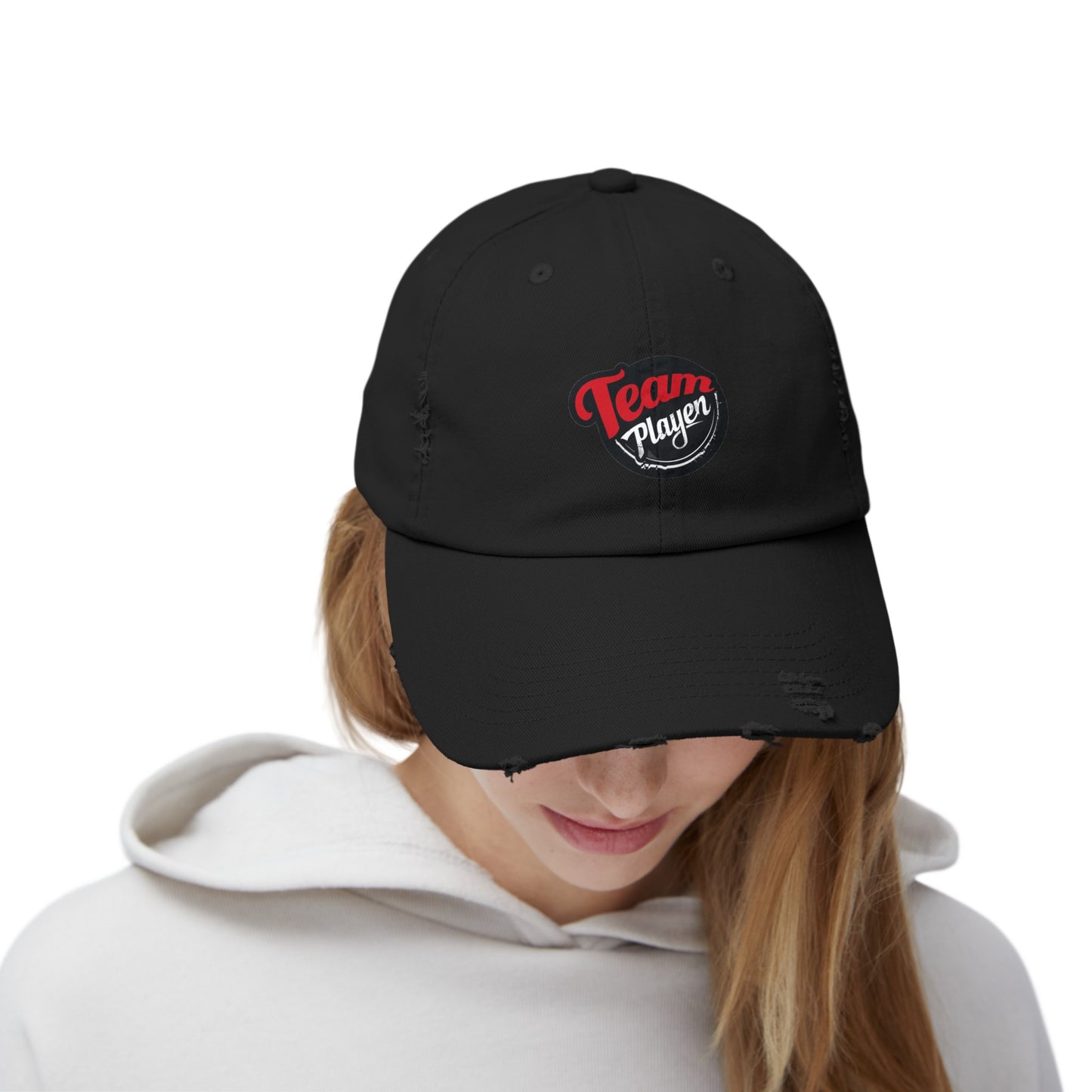 Team Player - Unisex Distressed Cap