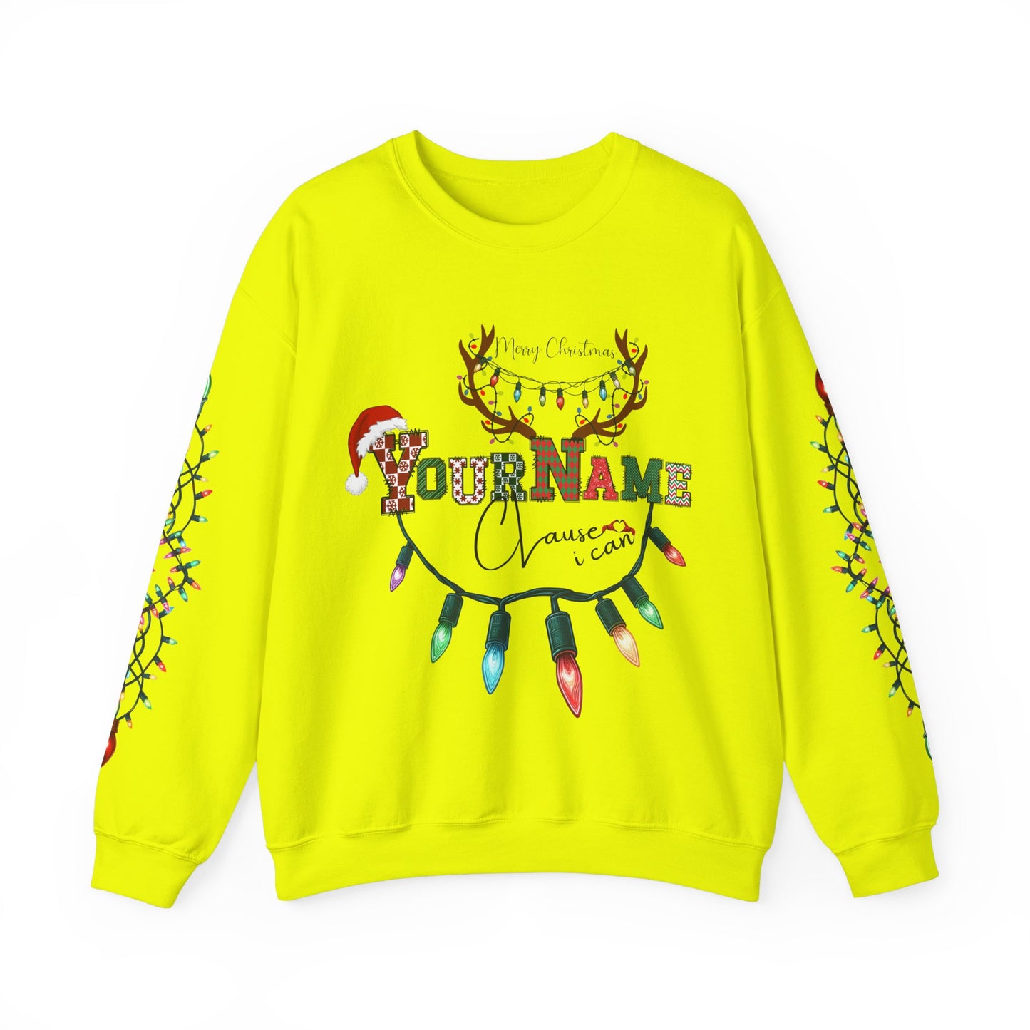 Custom Ugly Christmas Sweatshirt