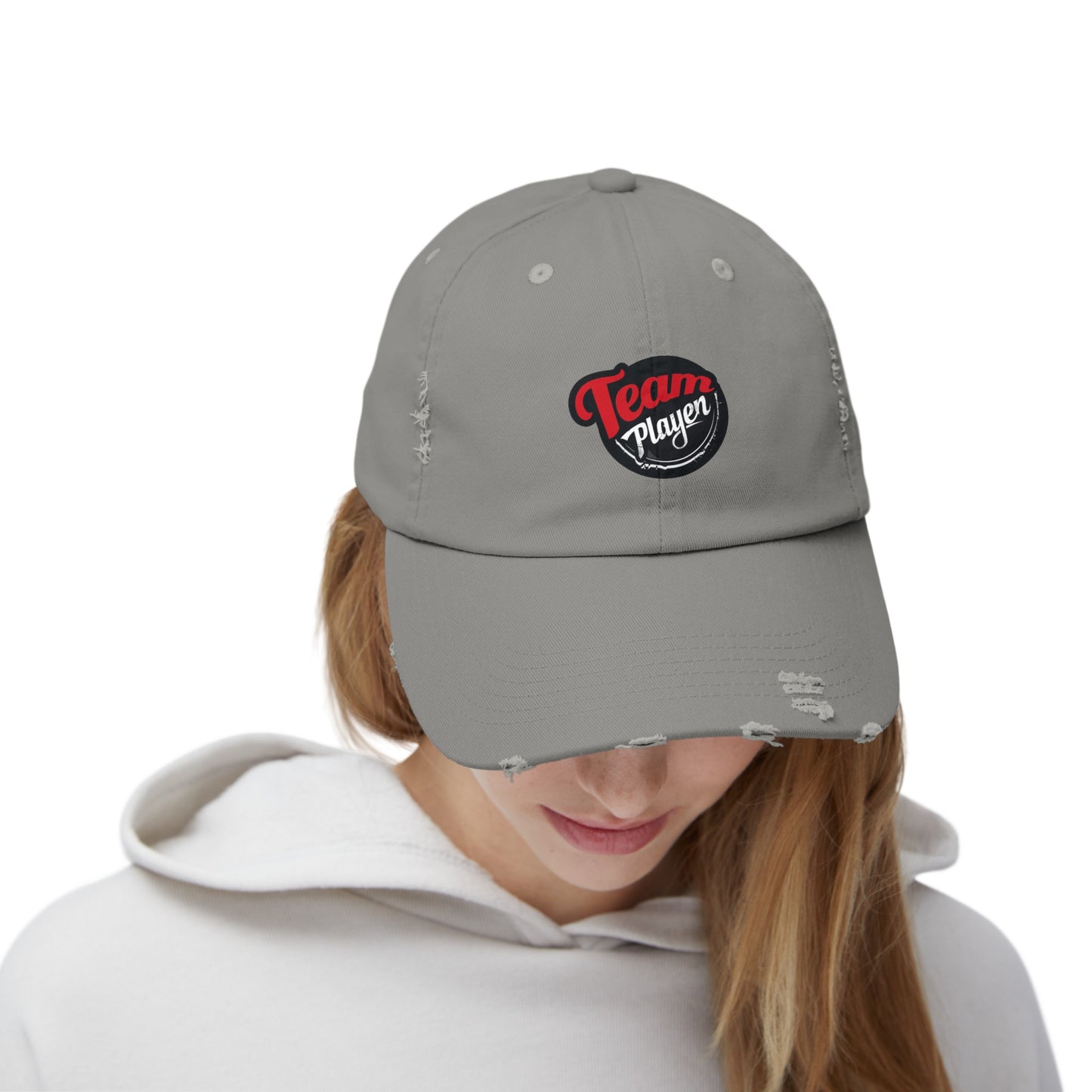 Team Player - Unisex Distressed Cap