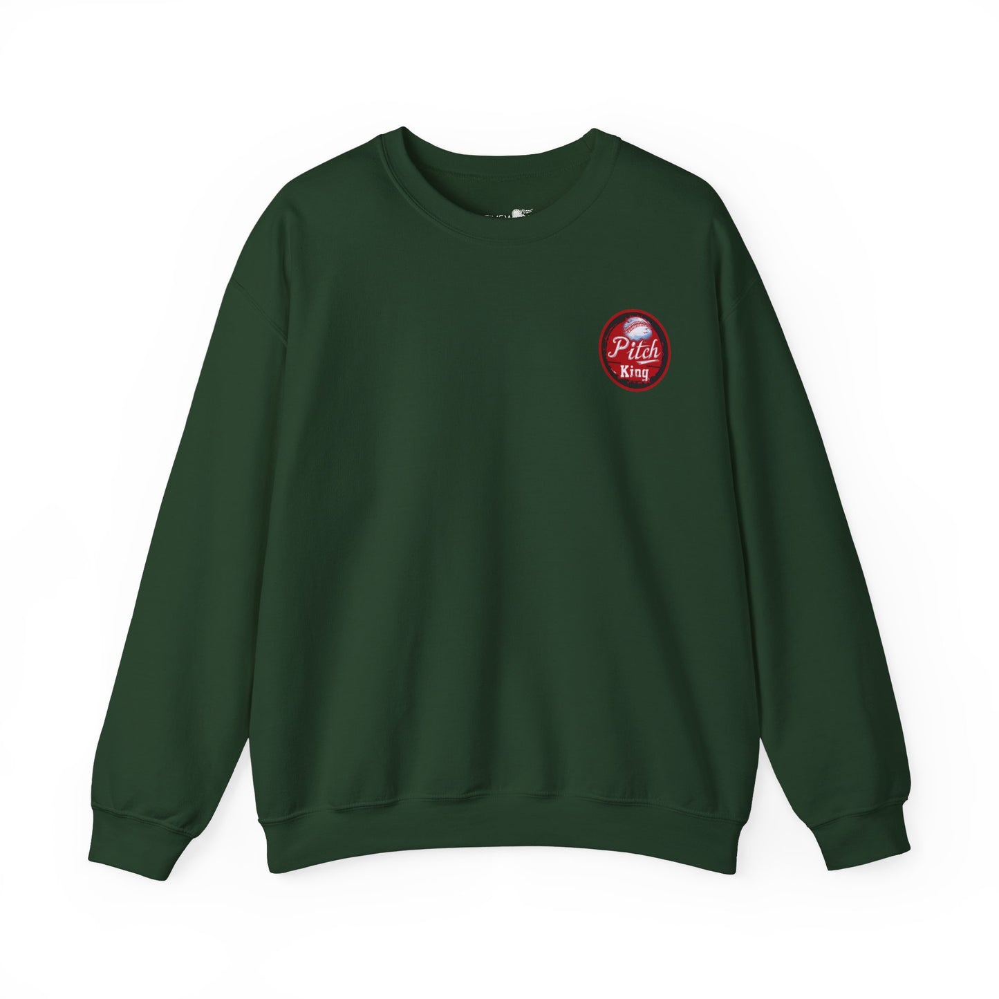 Baseball Pitch King - Adult Unisex Heavy Blend™ Crewneck Sweatshirt