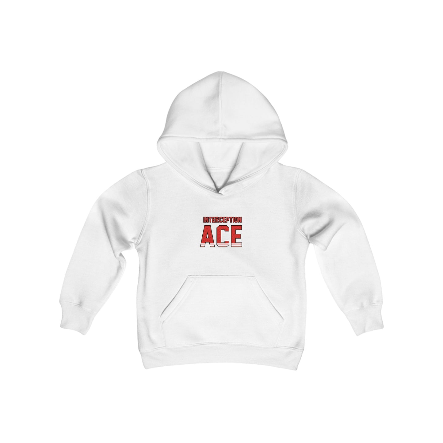 Football Interception Ace Lion Youth Heavy Blend Hooded Sweatshirt Deion Sanders Quote, football gift, football hoodie, football sweatshirt,