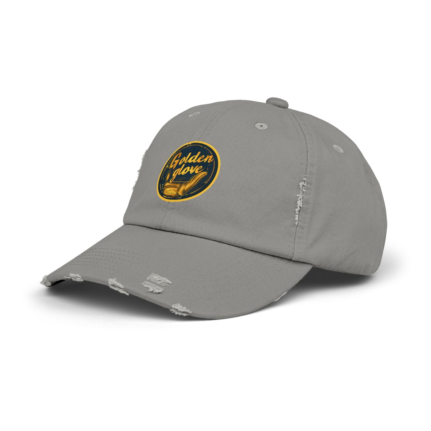 Golden Glove Unisex Distressed Cap