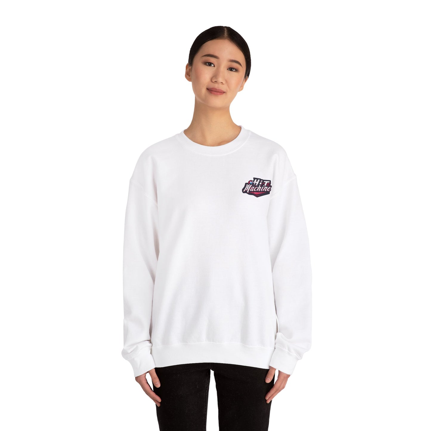 Baseball Hit Machine - Adult Unisex Heavy Blend™ Crewneck Sweatshirt