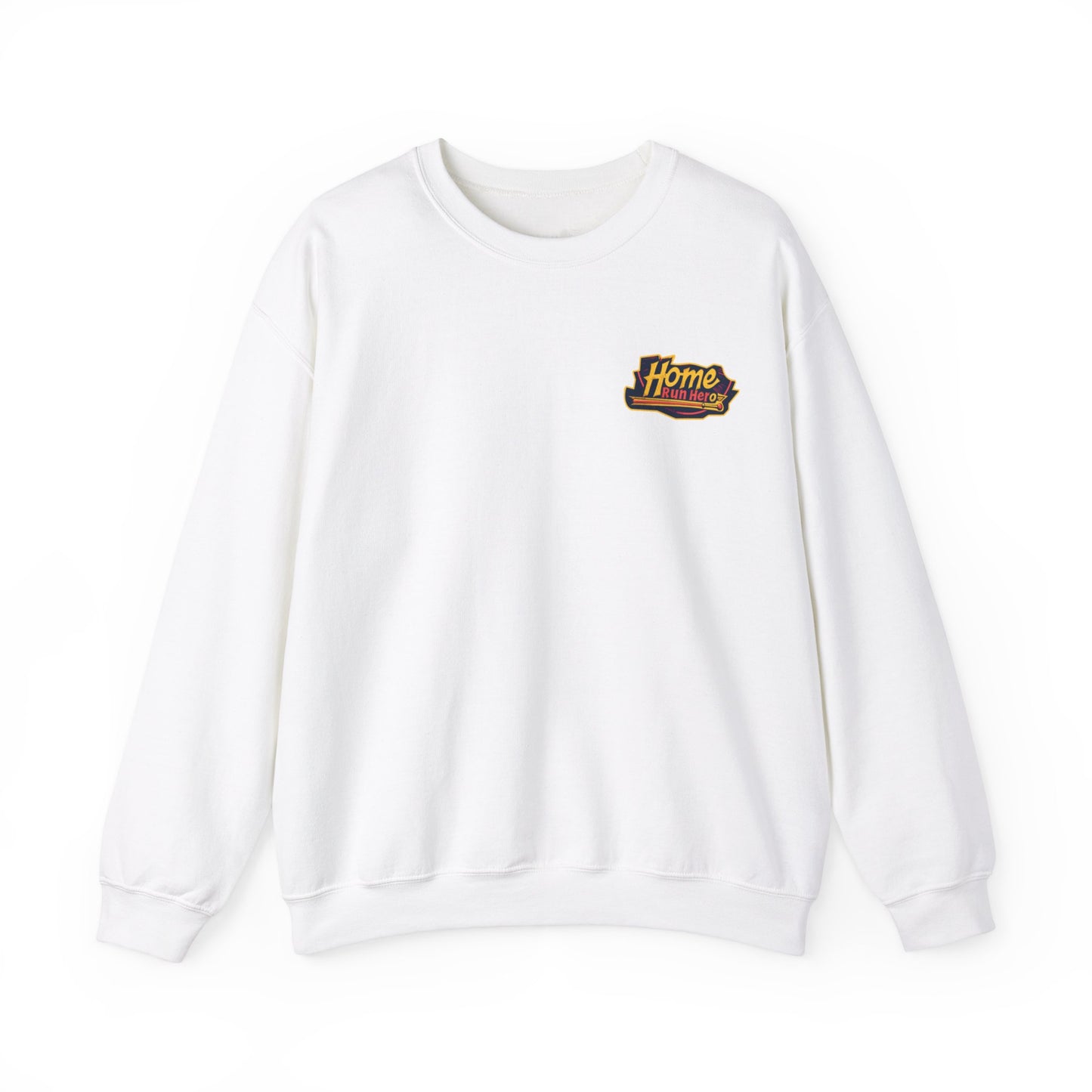 Baseball Home Run Hero - Adult Unisex Heavy Blend™ Crewneck Sweatshirt