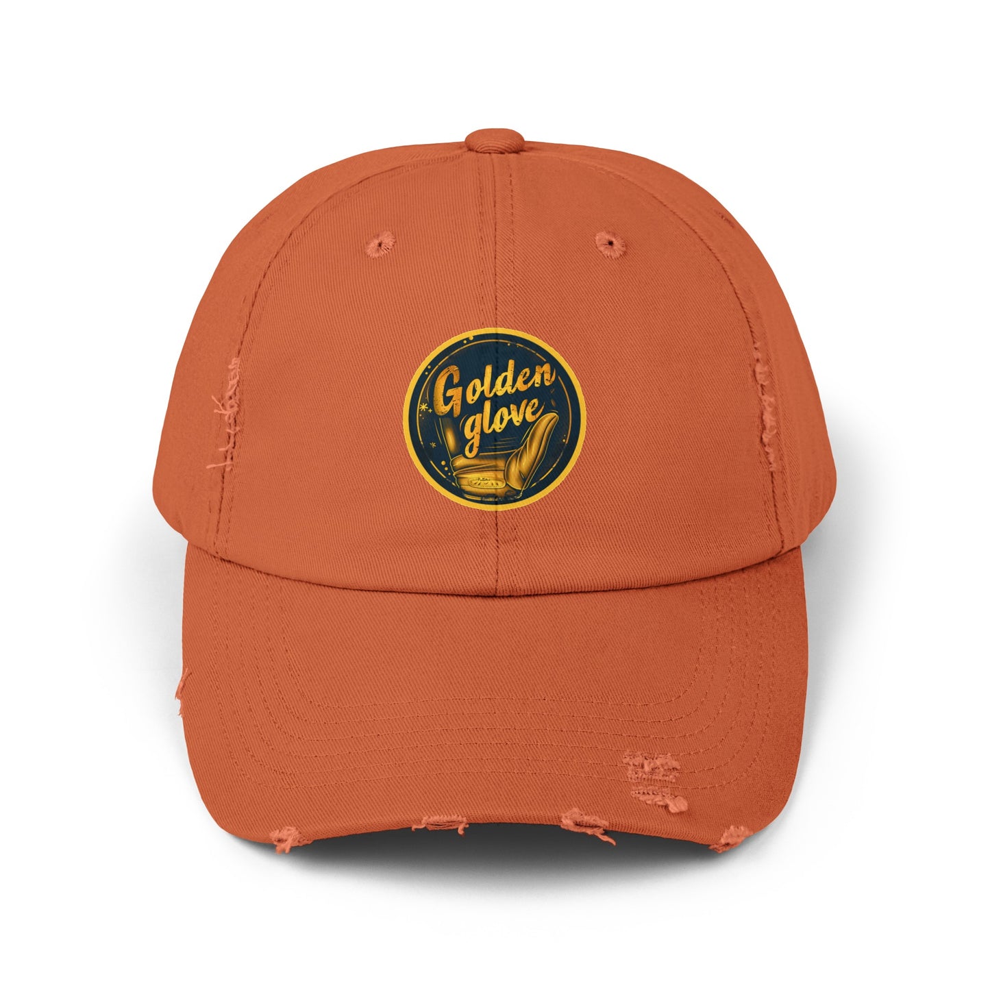 Golden Glove Unisex Distressed Cap