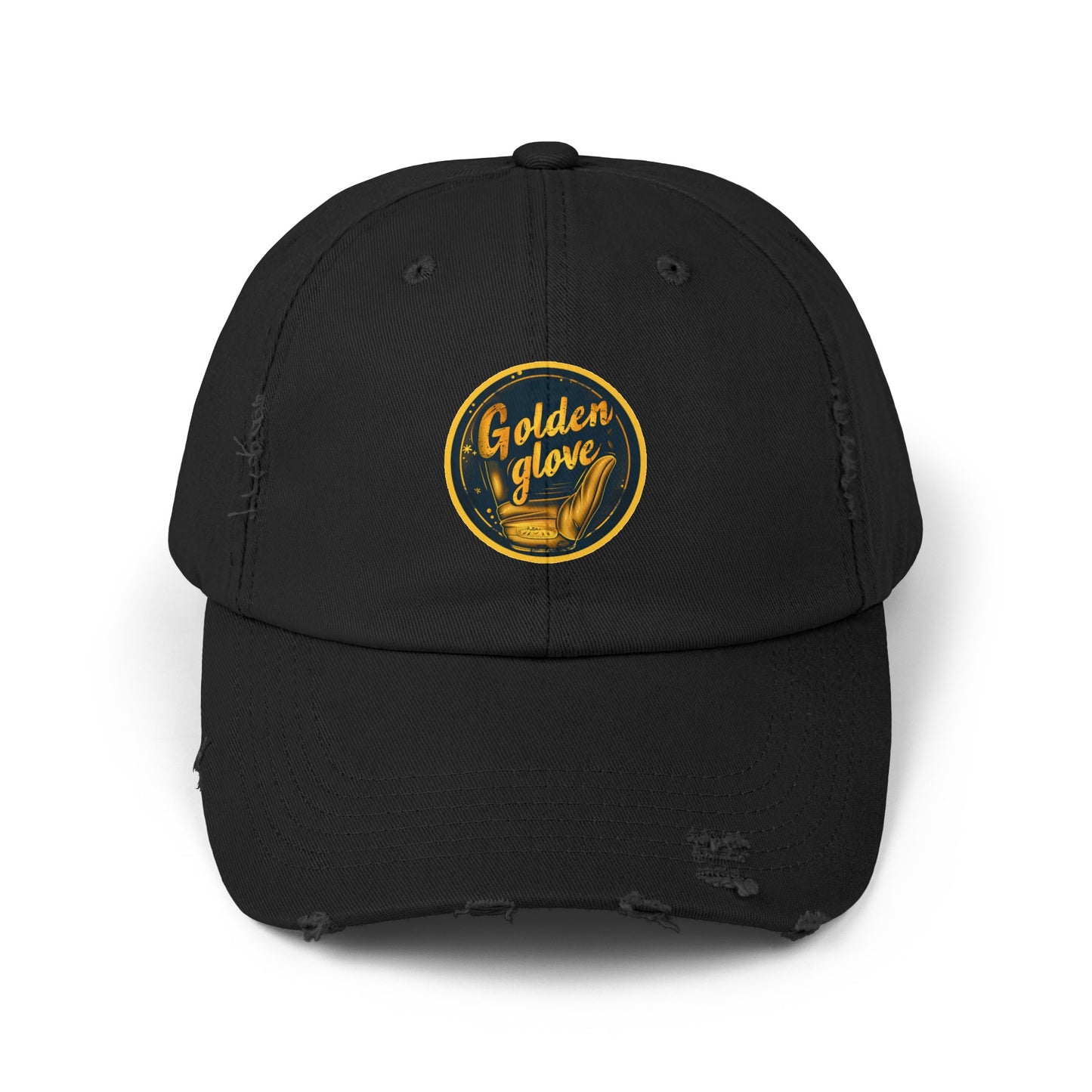 Golden Glove Unisex Distressed Cap