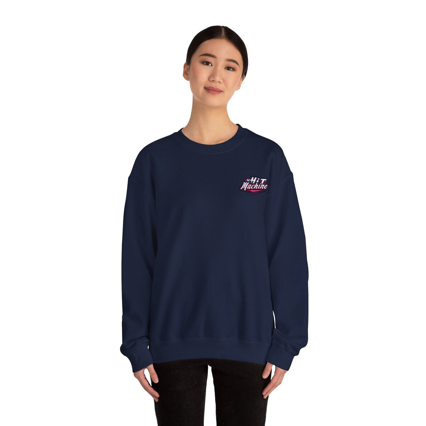 Baseball Hit Machine - Adult Unisex Heavy Blend™ Crewneck Sweatshirt