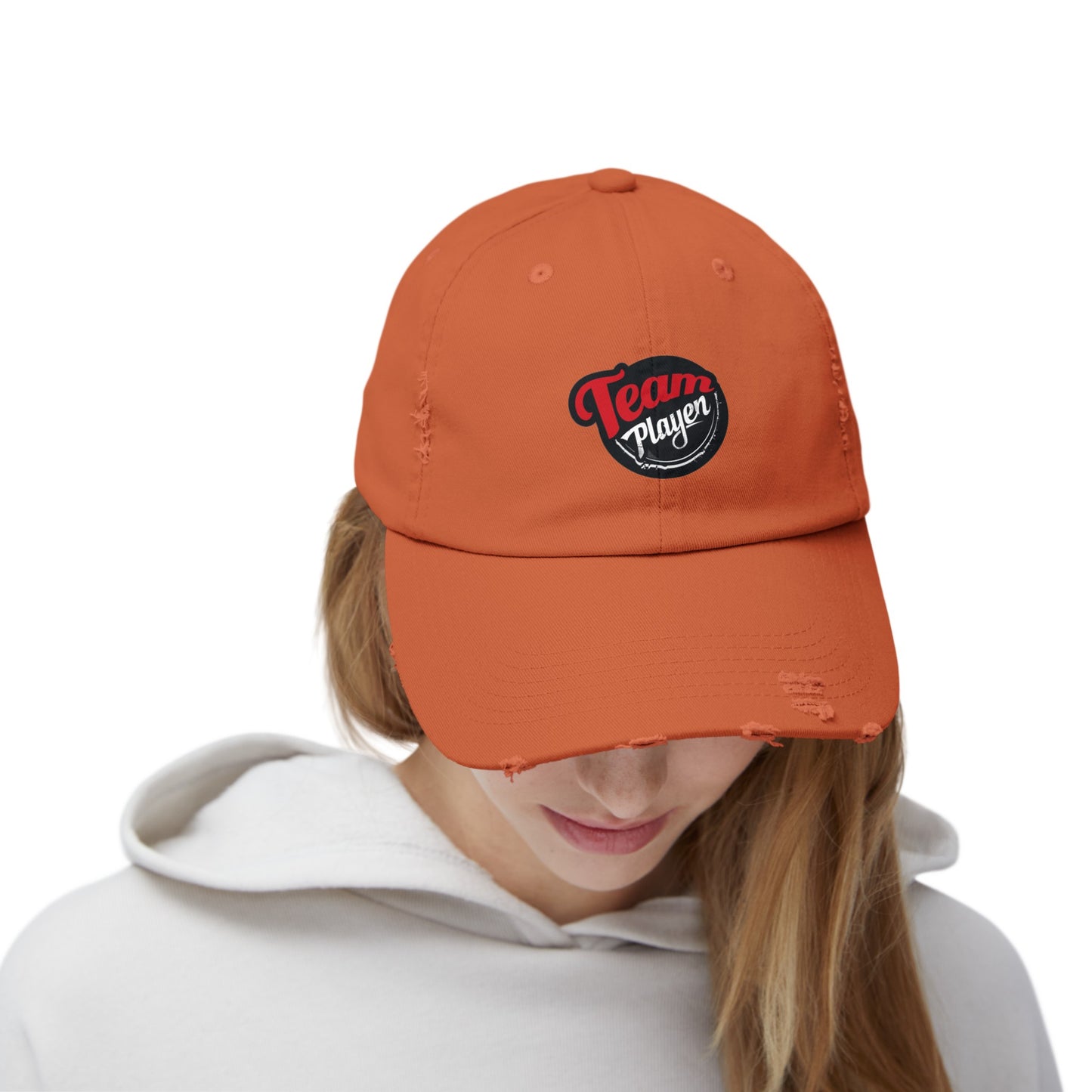 Team Player - Unisex Distressed Cap